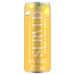 Served Pina Colada Cocktail Can (250 ml)